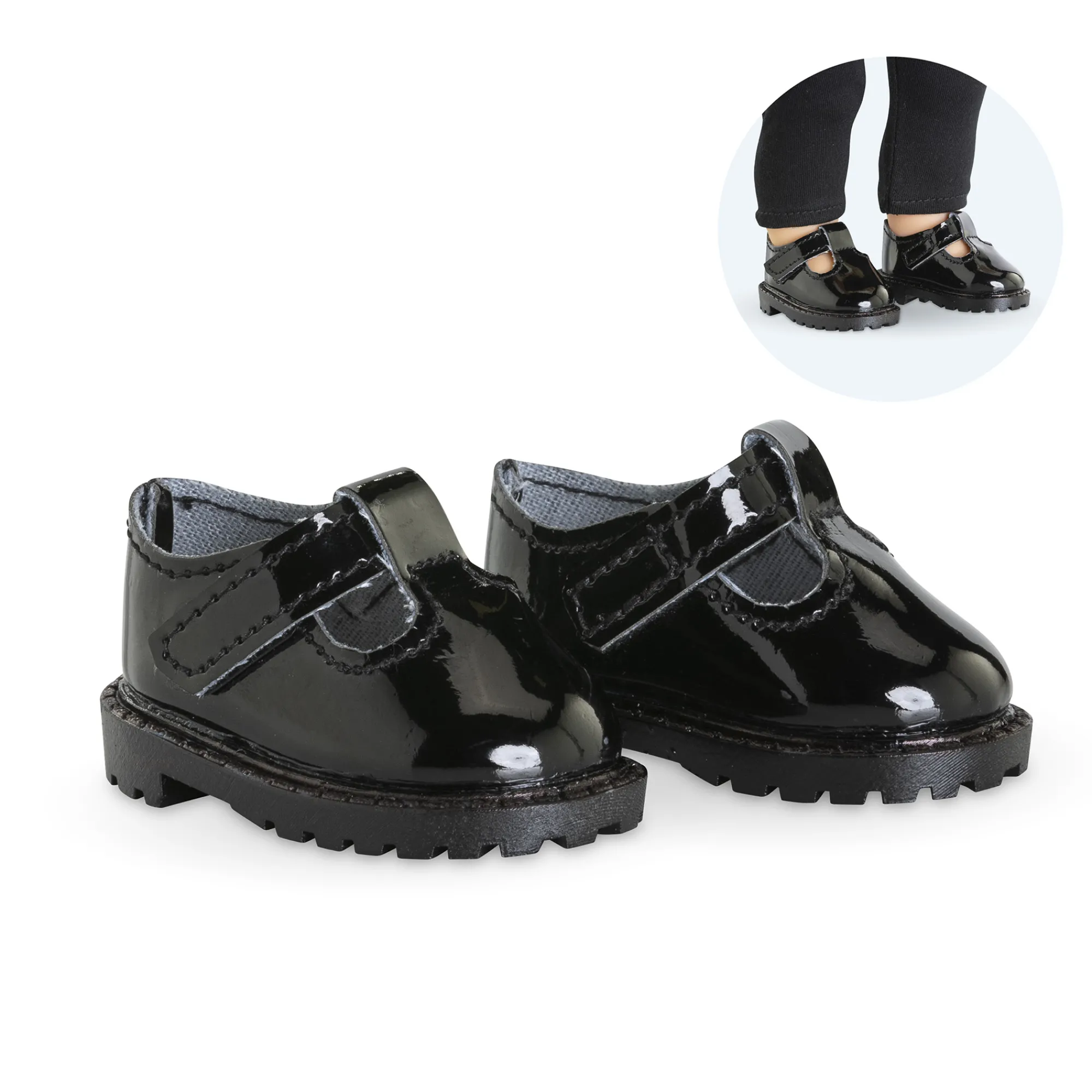 Corolle Babies vernies noires pour poupée ma