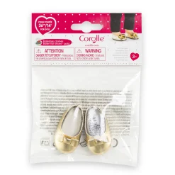 Corolle Ballerines dorées pour poupée ma