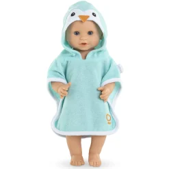 Corolle Cape de Bain Pingouin pour poupon 36 cm
