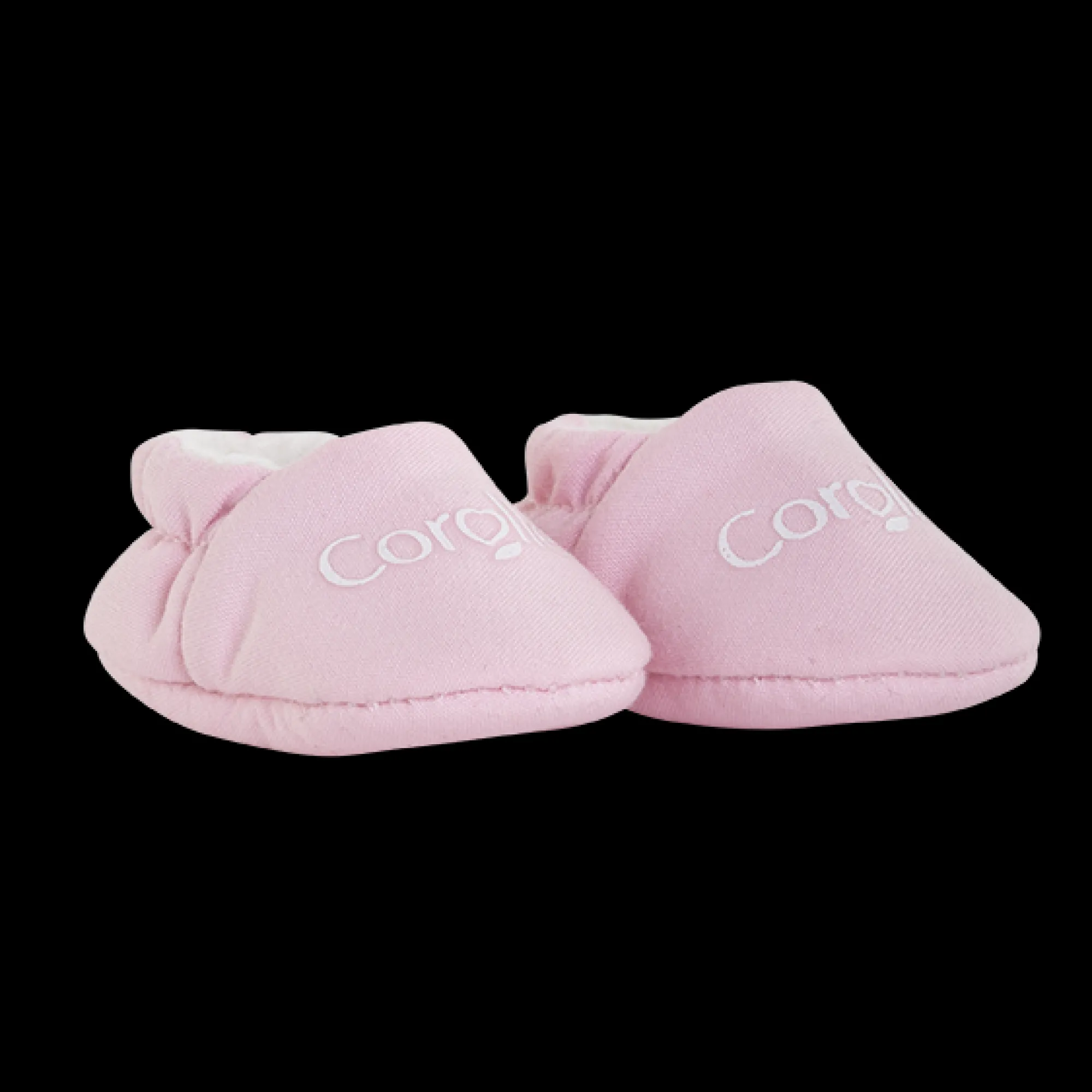 Corolle Chaussons roses pour poupon 30 cm