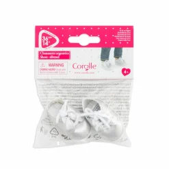 Corolle Chaussures Argentées pour poupée ma