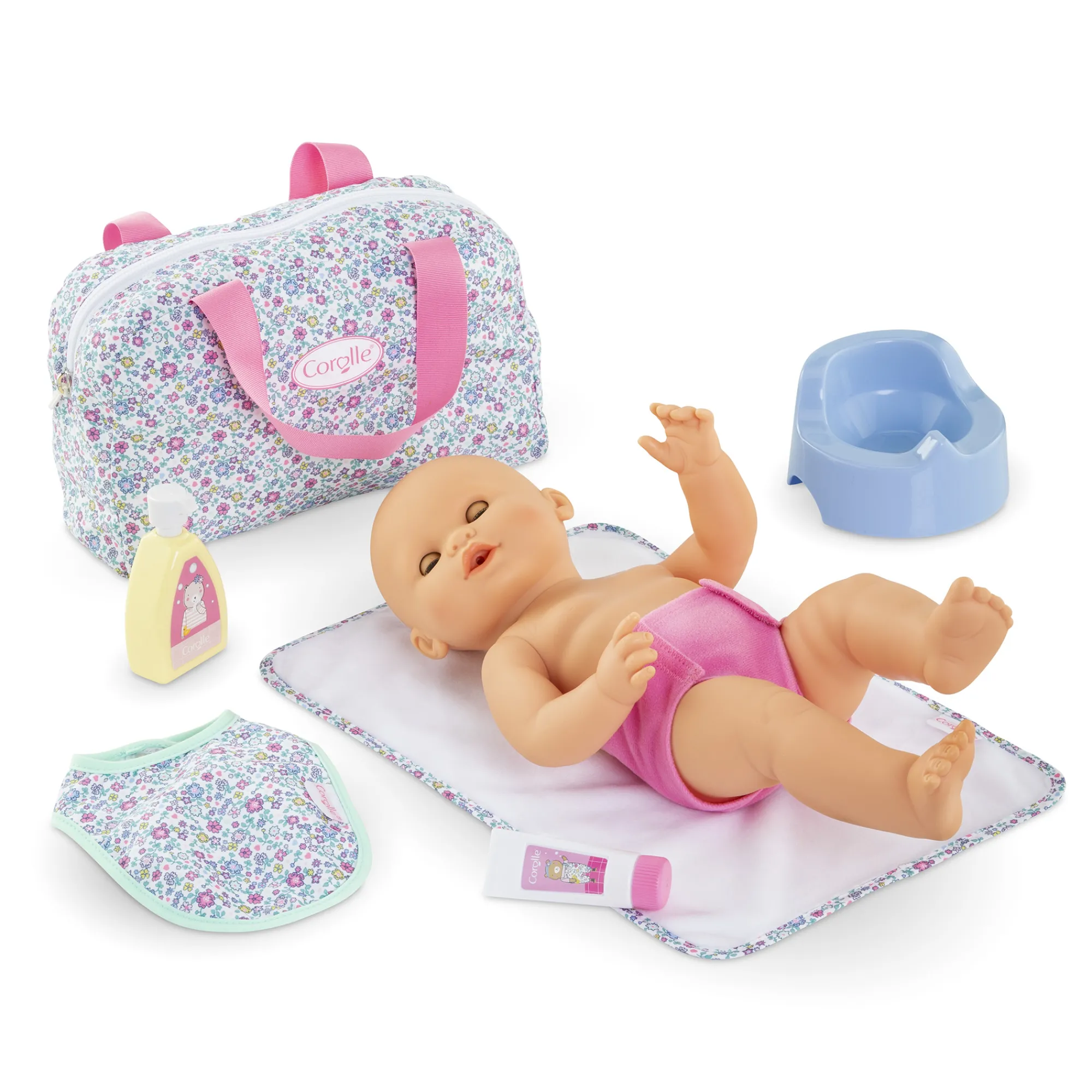 Corolle Coffret Accessoires à Langer Floral 36 et 42 cm