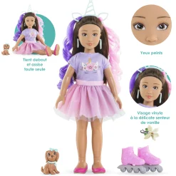 Corolle Coffret Poupée Girls Luna Licorne