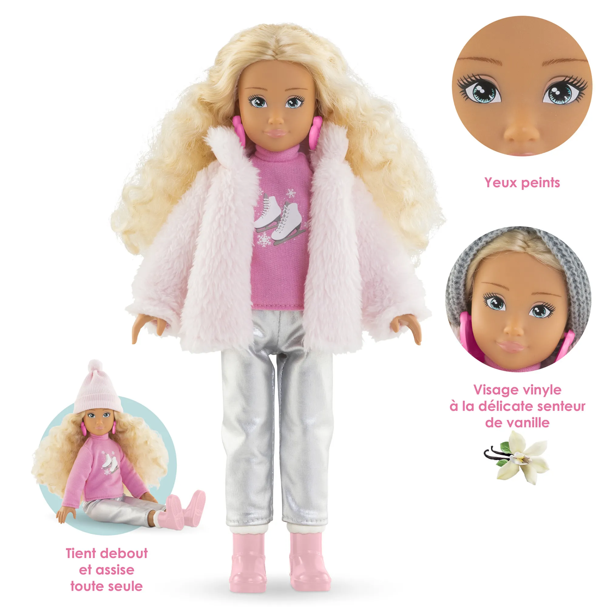 Corolle Coffret Poupée Girls Valentine à la Montagne