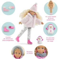 Corolle Coffret Poupée Girls Valentine à la Montagne