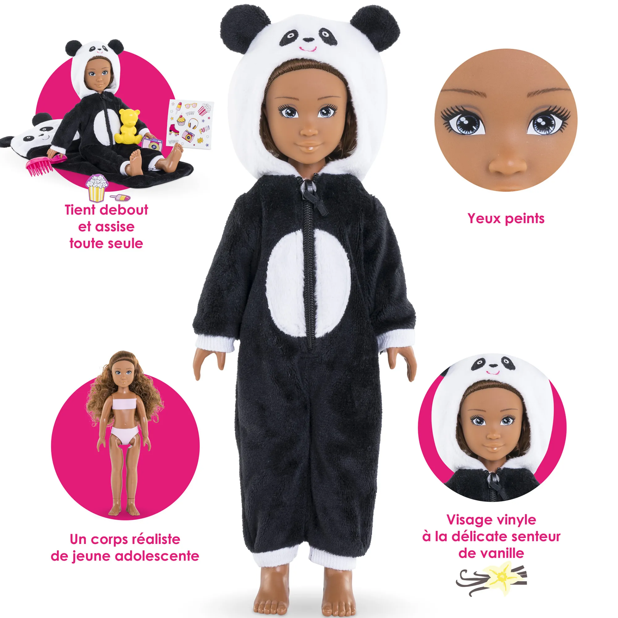Corolle Coffret Poupée Girls Melody Pyjama Party