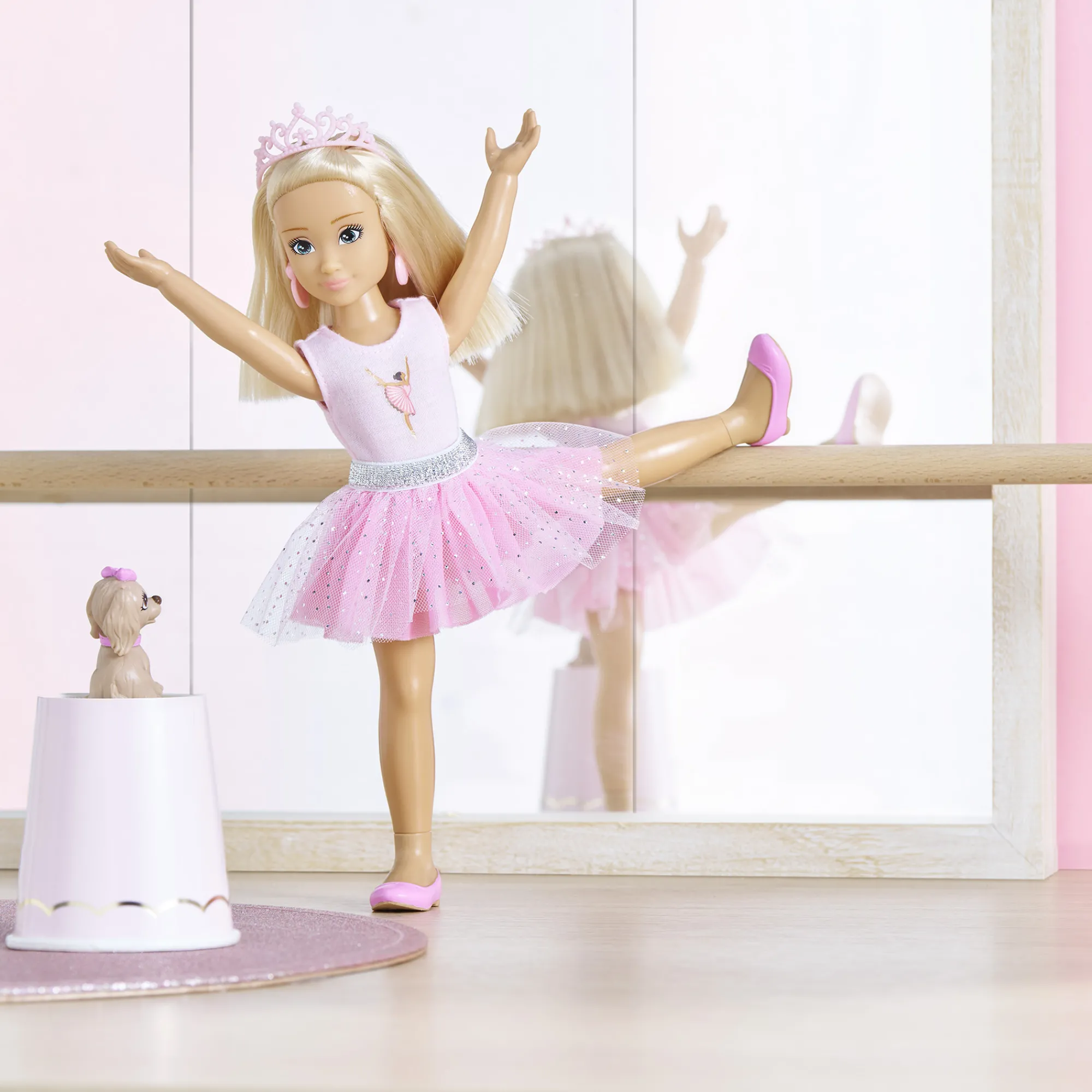 Corolle Coffret Poupée Girls Valentine Ballerine