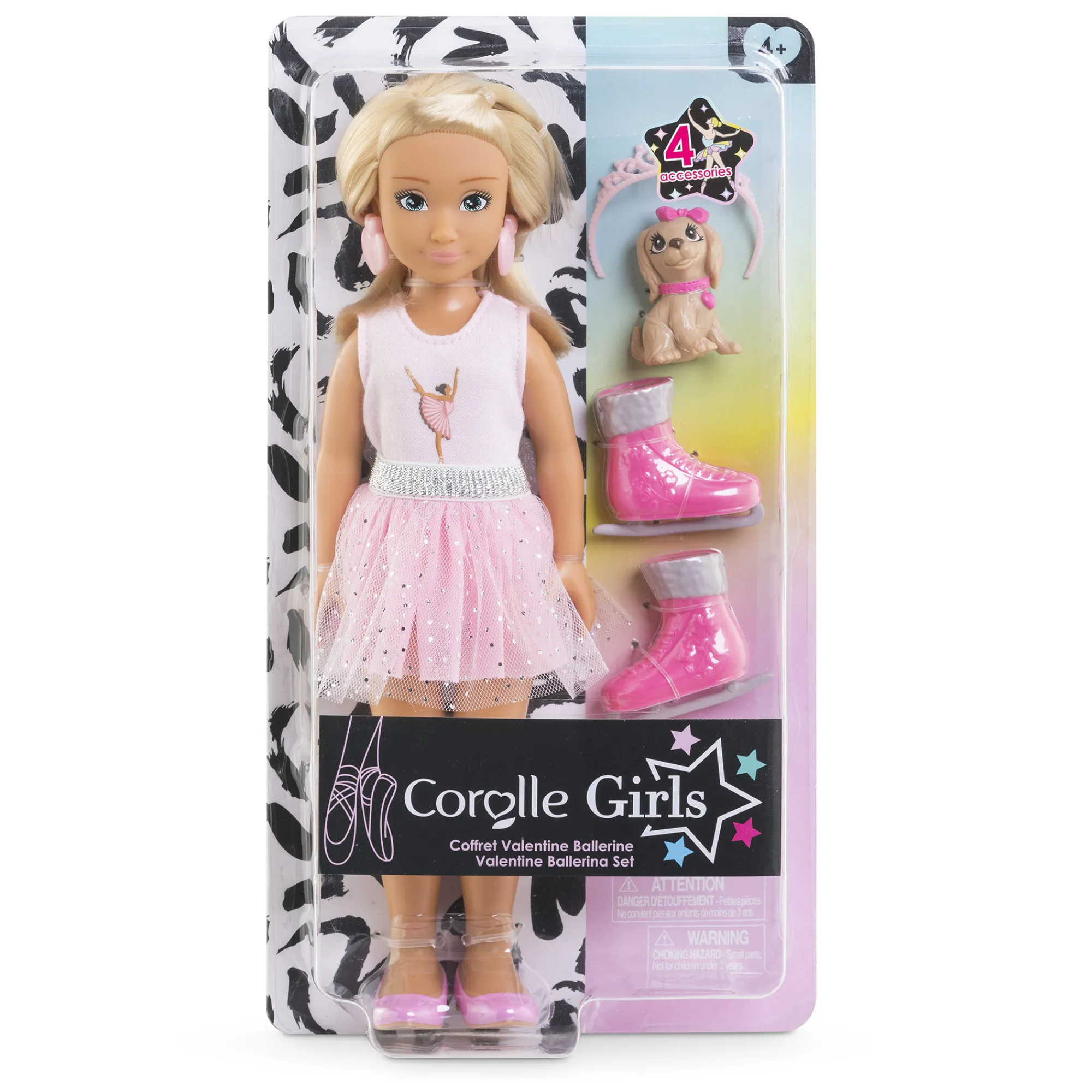 Corolle Coffret Poupée Girls Valentine Ballerine