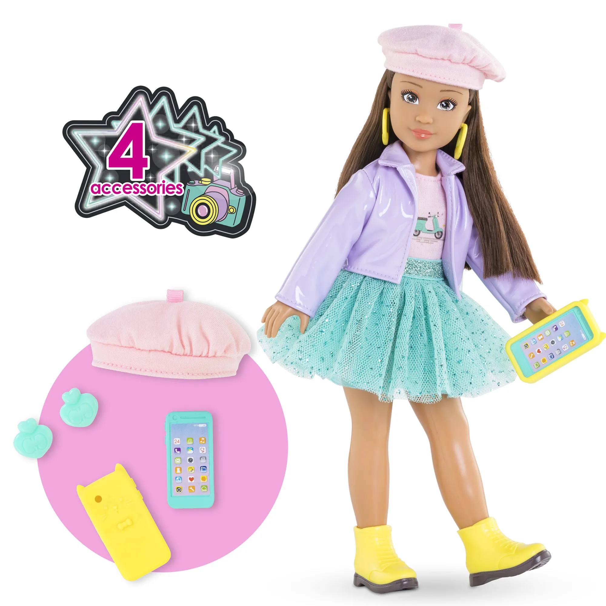 Corolle Coffret Poupée Girls Luna Fashion Week Milan
