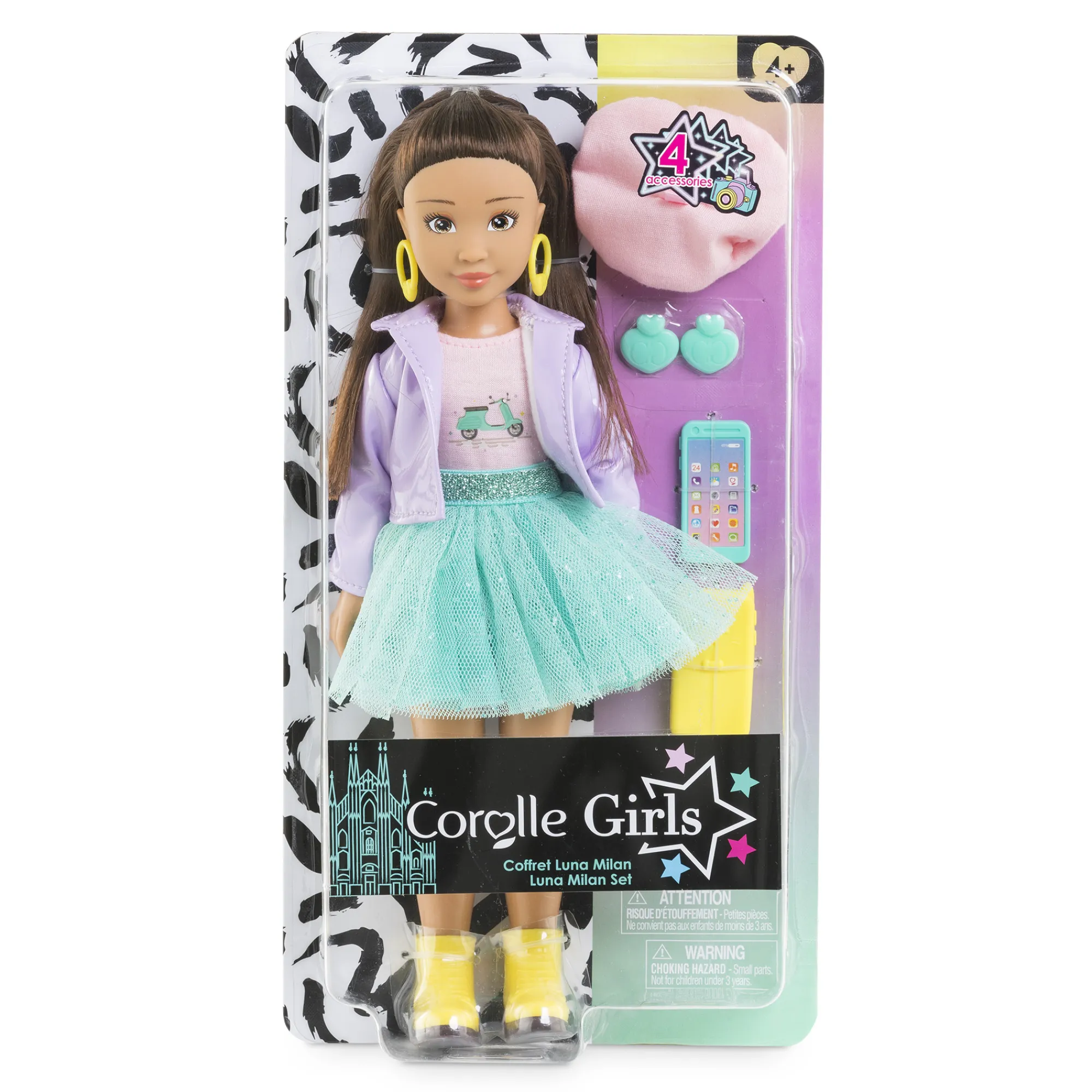 Corolle Coffret Poupée Girls Luna Fashion Week Milan