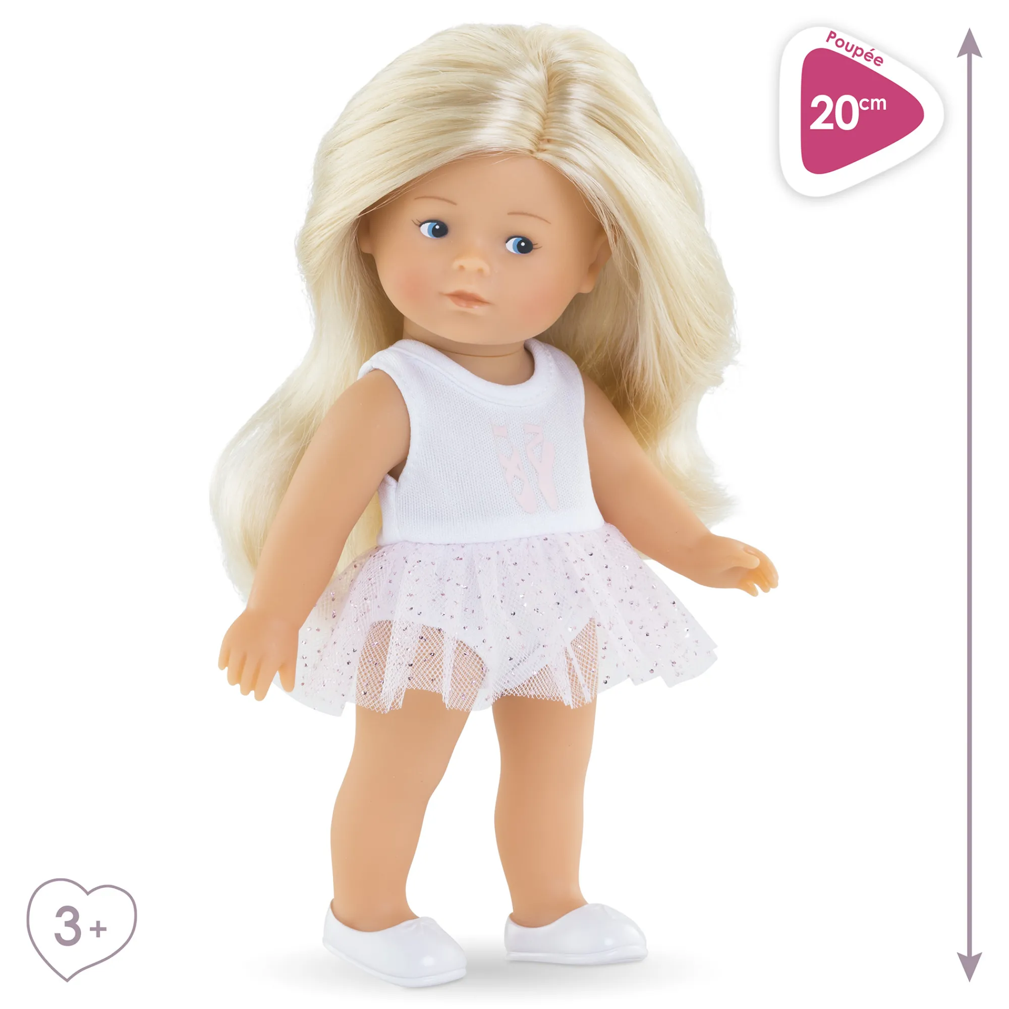 Corolle Coffret Poupée Mini Corolline Rosy Ballerine