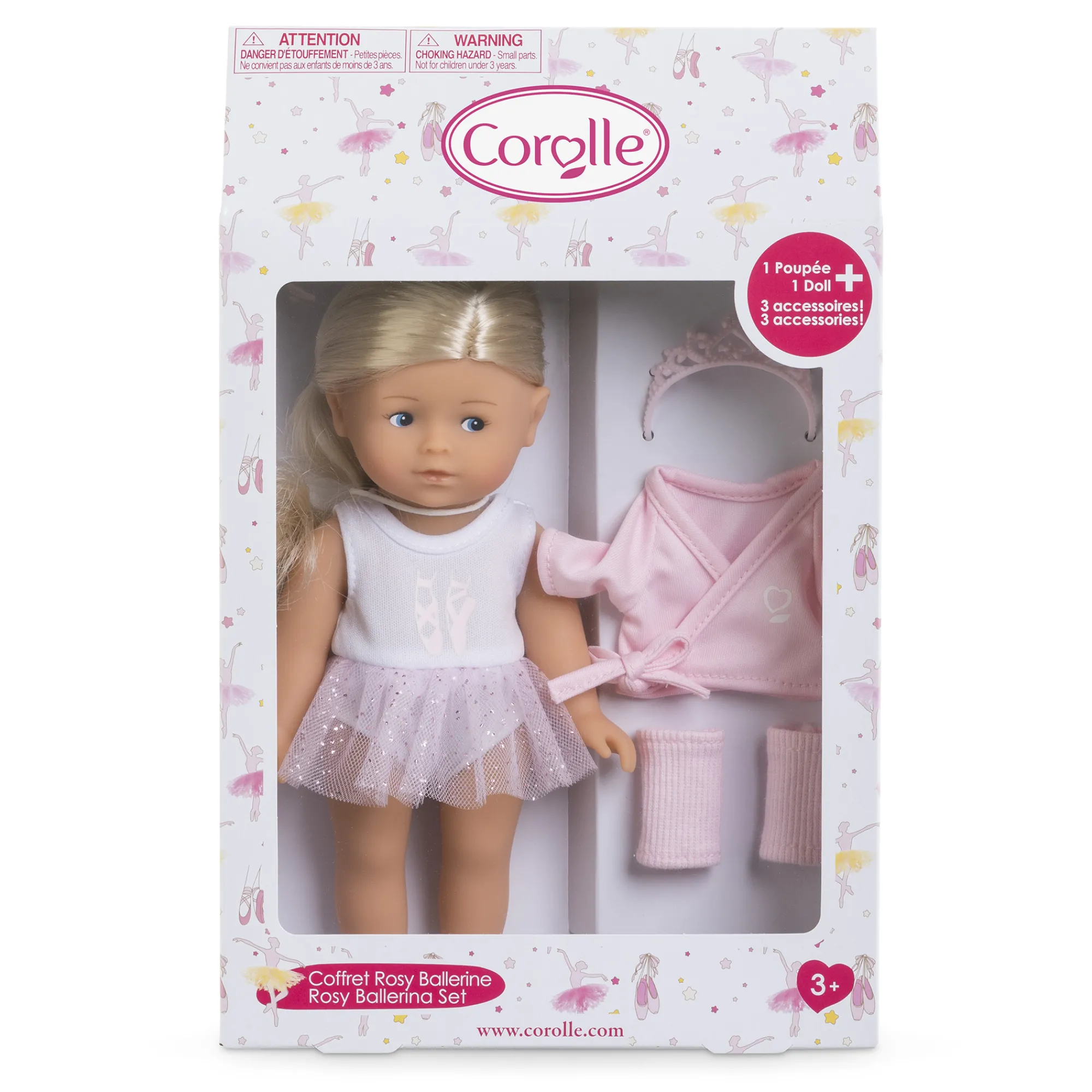 Corolle Coffret Poupée Mini Corolline Rosy Ballerine