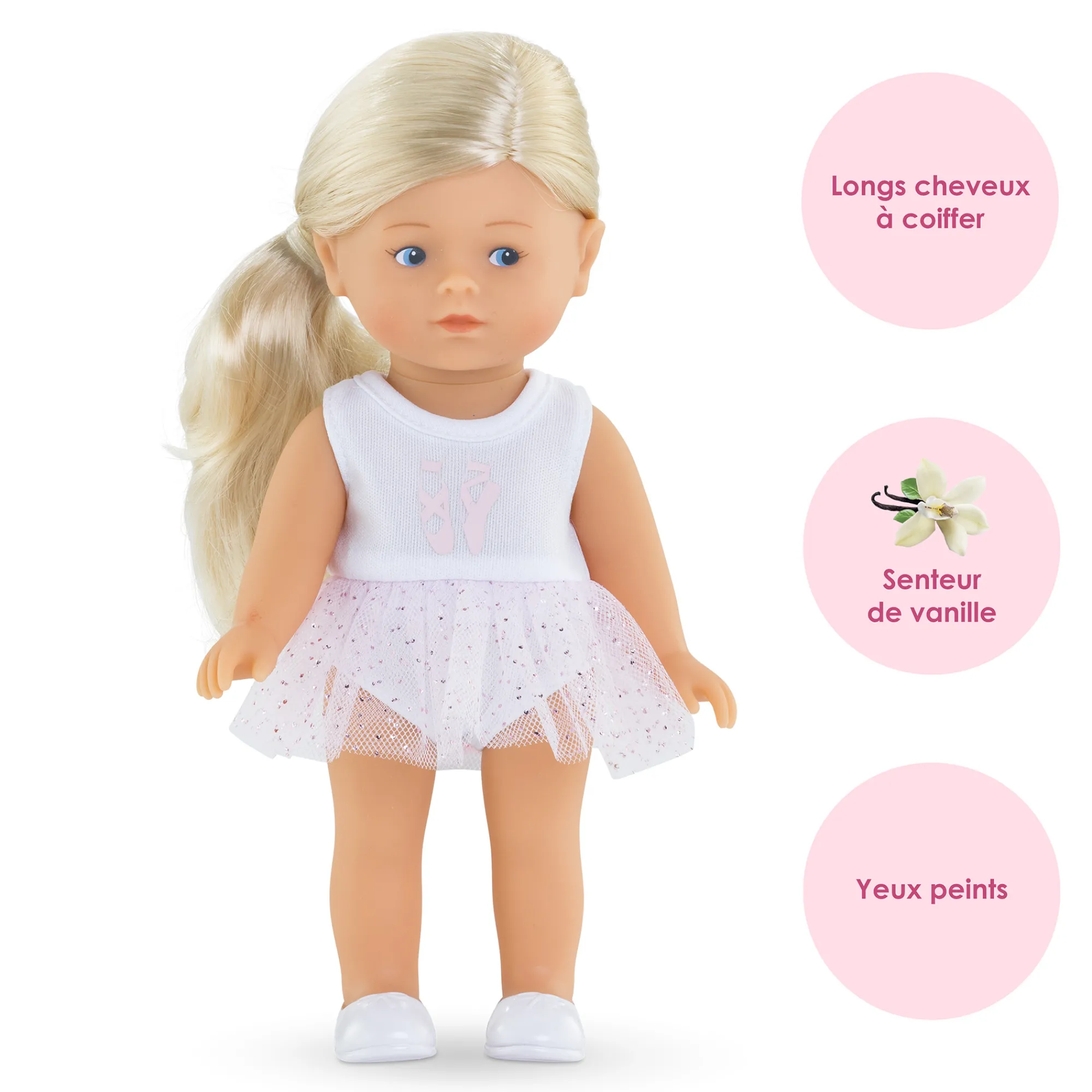 Corolle Coffret Poupée Mini Corolline Rosy Ballerine