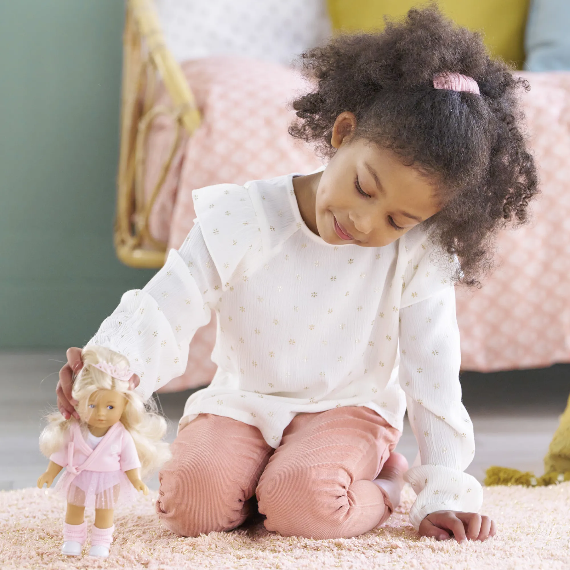 Corolle Coffret Poupée Mini Corolline Rosy Ballerine