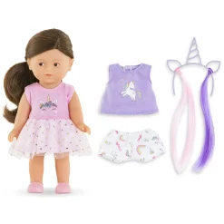 Corolle Coffret Poupée Mini Corolline Romy Licorne