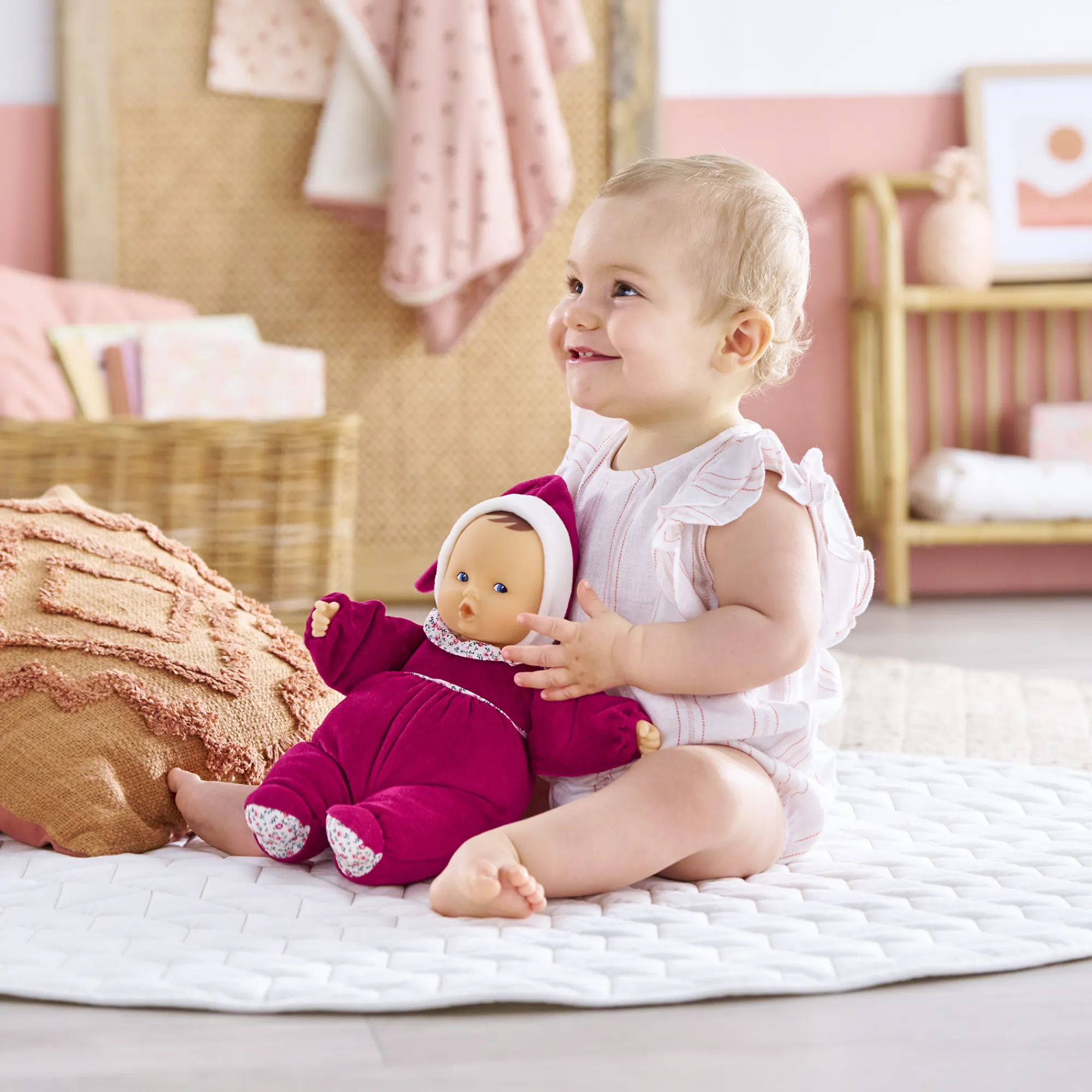 Corolle Doudou Babipouce Rose Grenadine