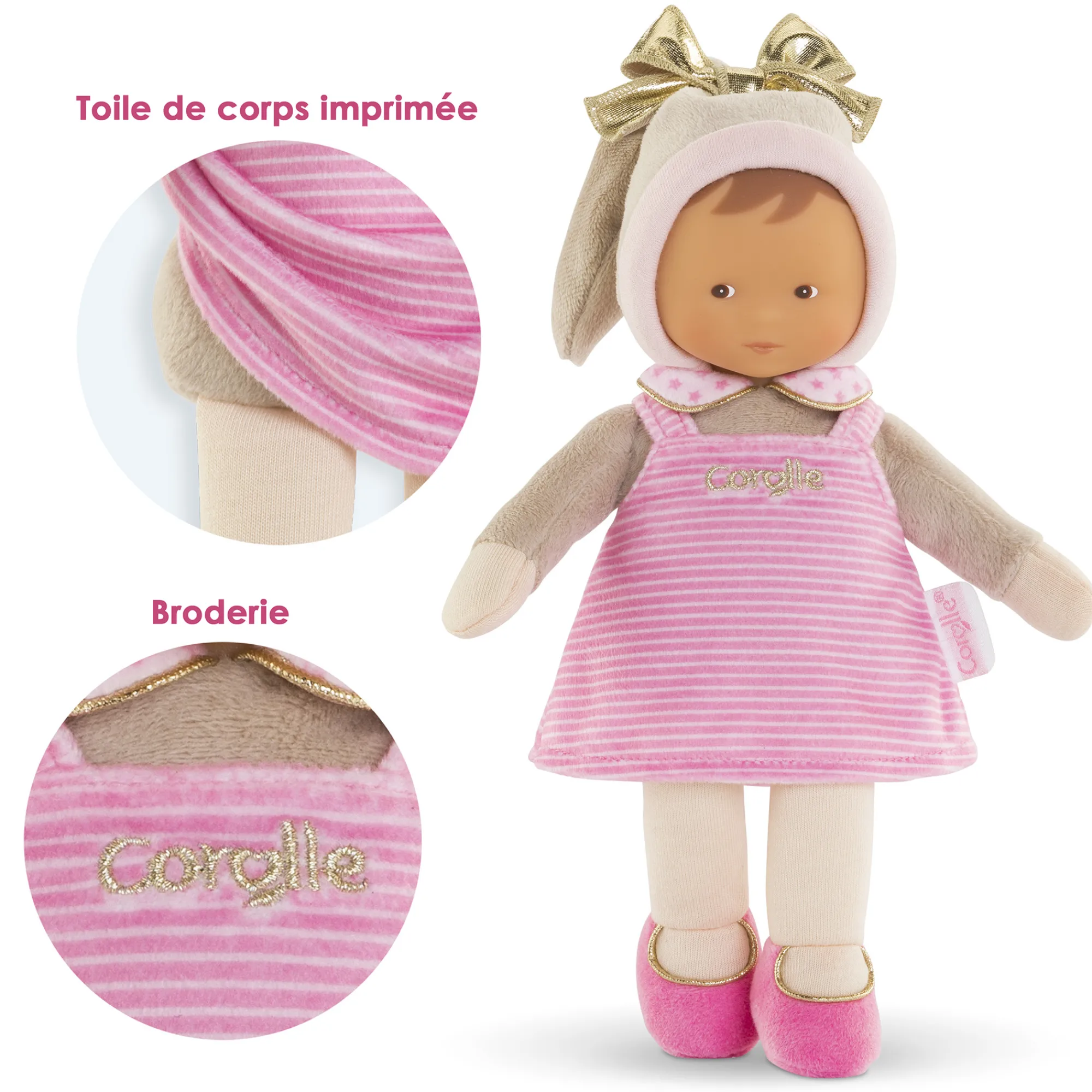 Corolle Doudou Miss Rayée Rêves d'Étoiles