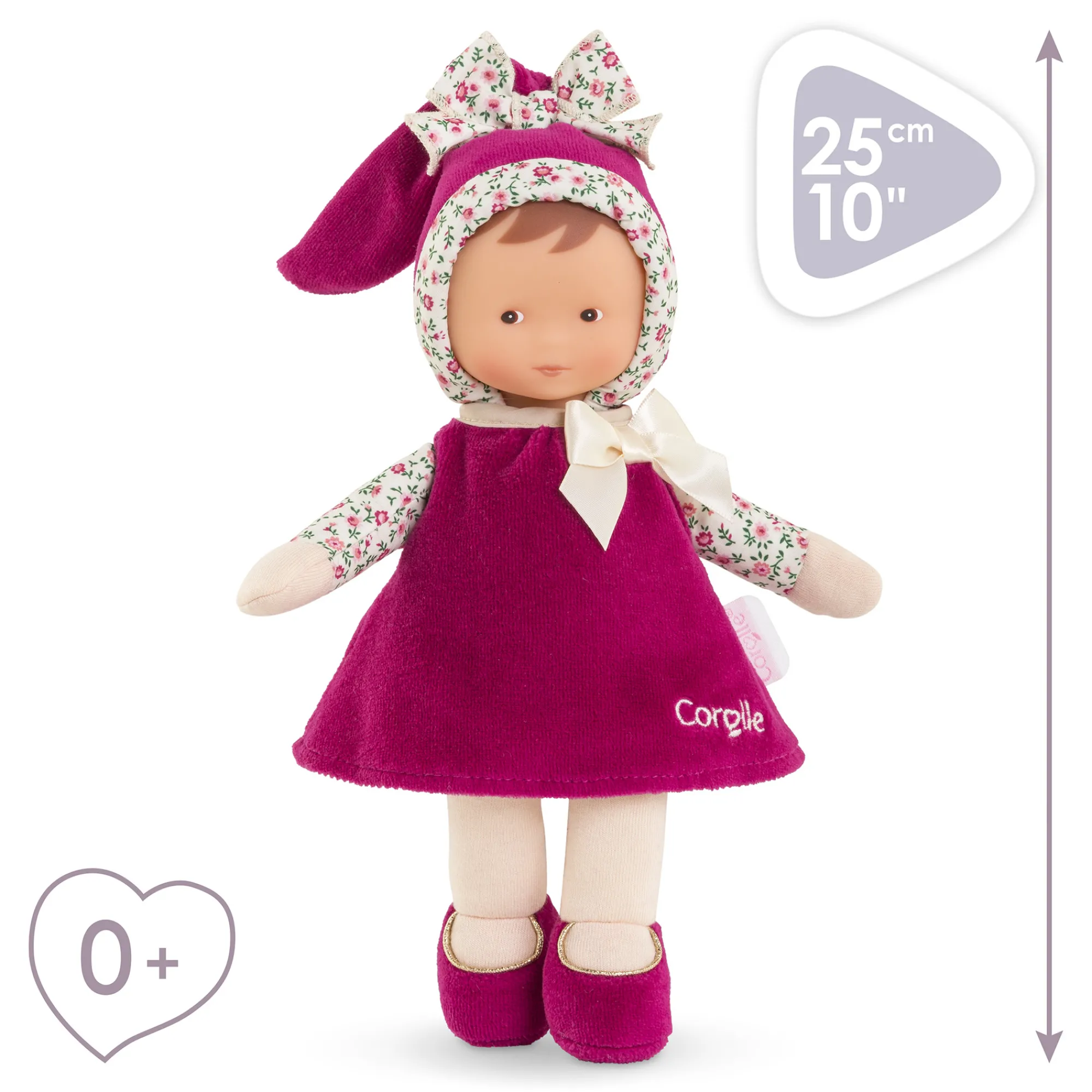 Corolle Doudou Miss Rose Grenadine