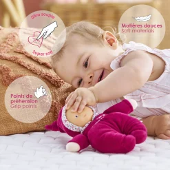 Corolle Doudous Tidoudou & Babidoux Rose Grenadine