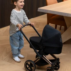 Corolle Ensemble Landau 3 en 1 Priam Cybex + Porte-poupon Cybex Noir