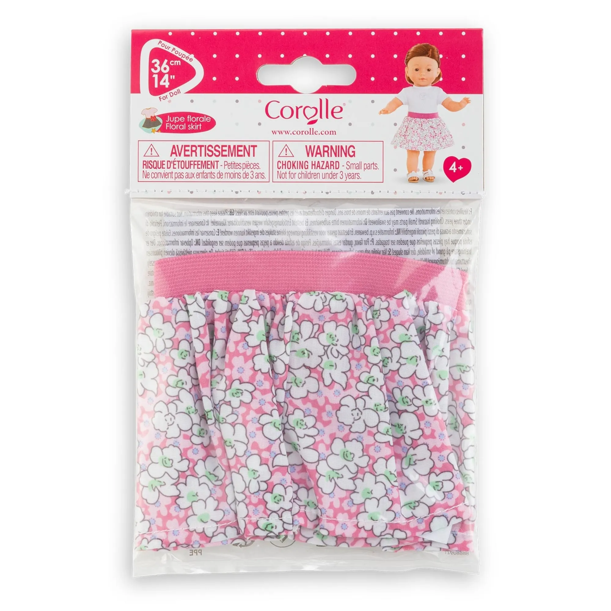 Corolle Jupe Florale pour poupée ma