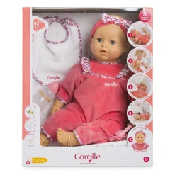 Corolle Lila Chérie se balade en Poussette Canne Sauge