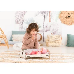 Corolle Lit en Bois pour poupon 30 et 36 cm
