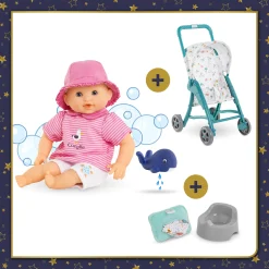 Corolle Mon Bébé Bain Océane se promène