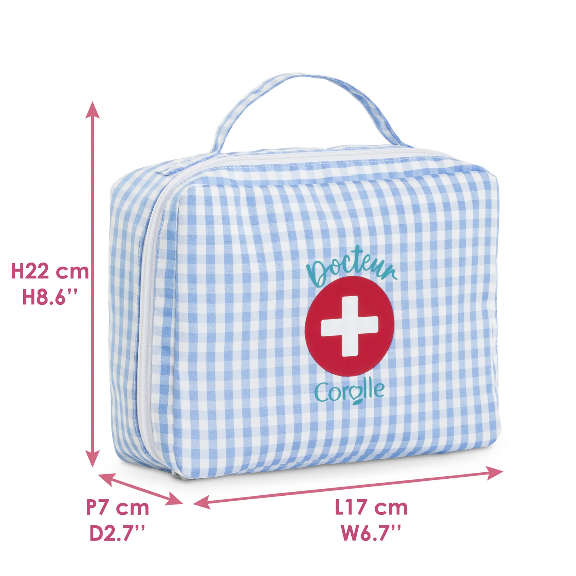 Corolle Mon Bébé Calin Margaux en Fêtes et Valise Docteur