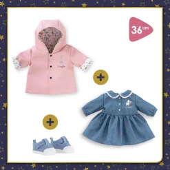Corolle Mon Dressing Week-end à Paris pour poupon 36 cm