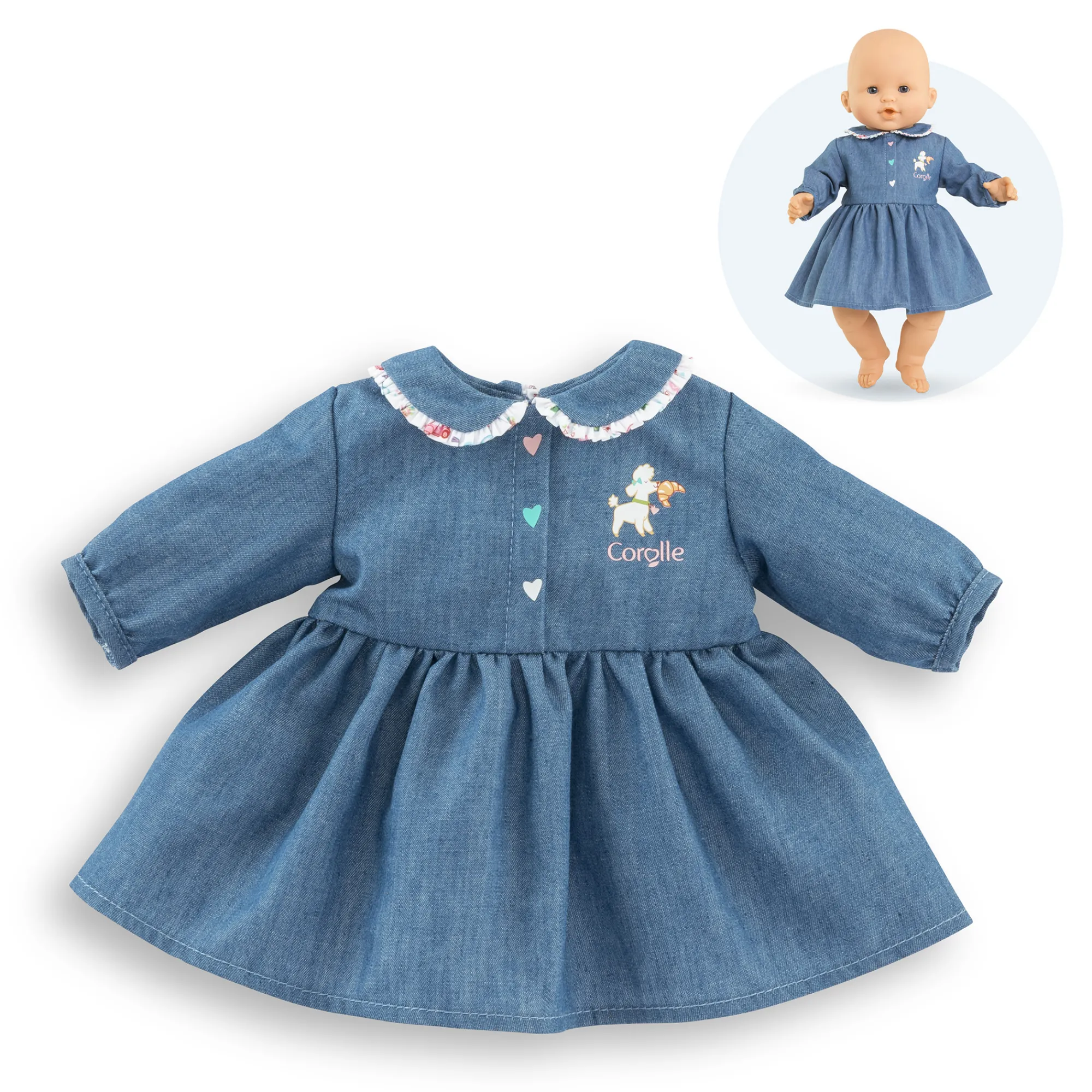 Corolle Mon Dressing Week-end à Paris pour poupon 36 cm