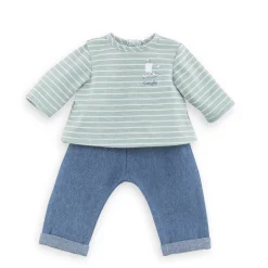 Corolle Pantalon et Marinière Bords de Loire pour poupon 36 cm