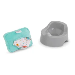 Corolle Pot et Lingette pour poupon 30 et 36 cm