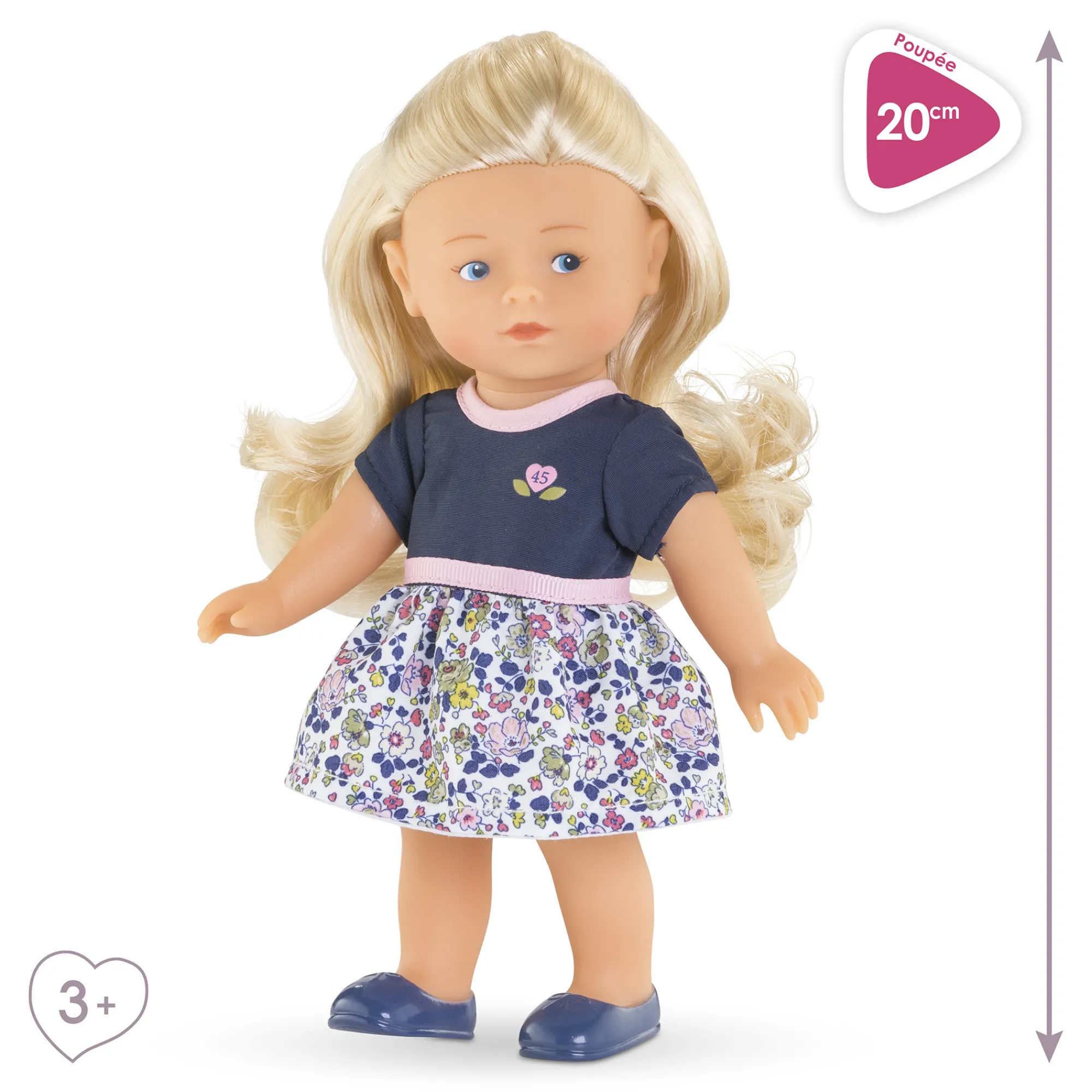 Corolle Poupée Mini Corolline Rosy - Édition Anniversaire