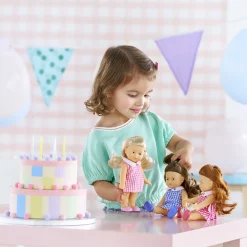 Corolle Poupée Mini Corolline Rosy - Vichy