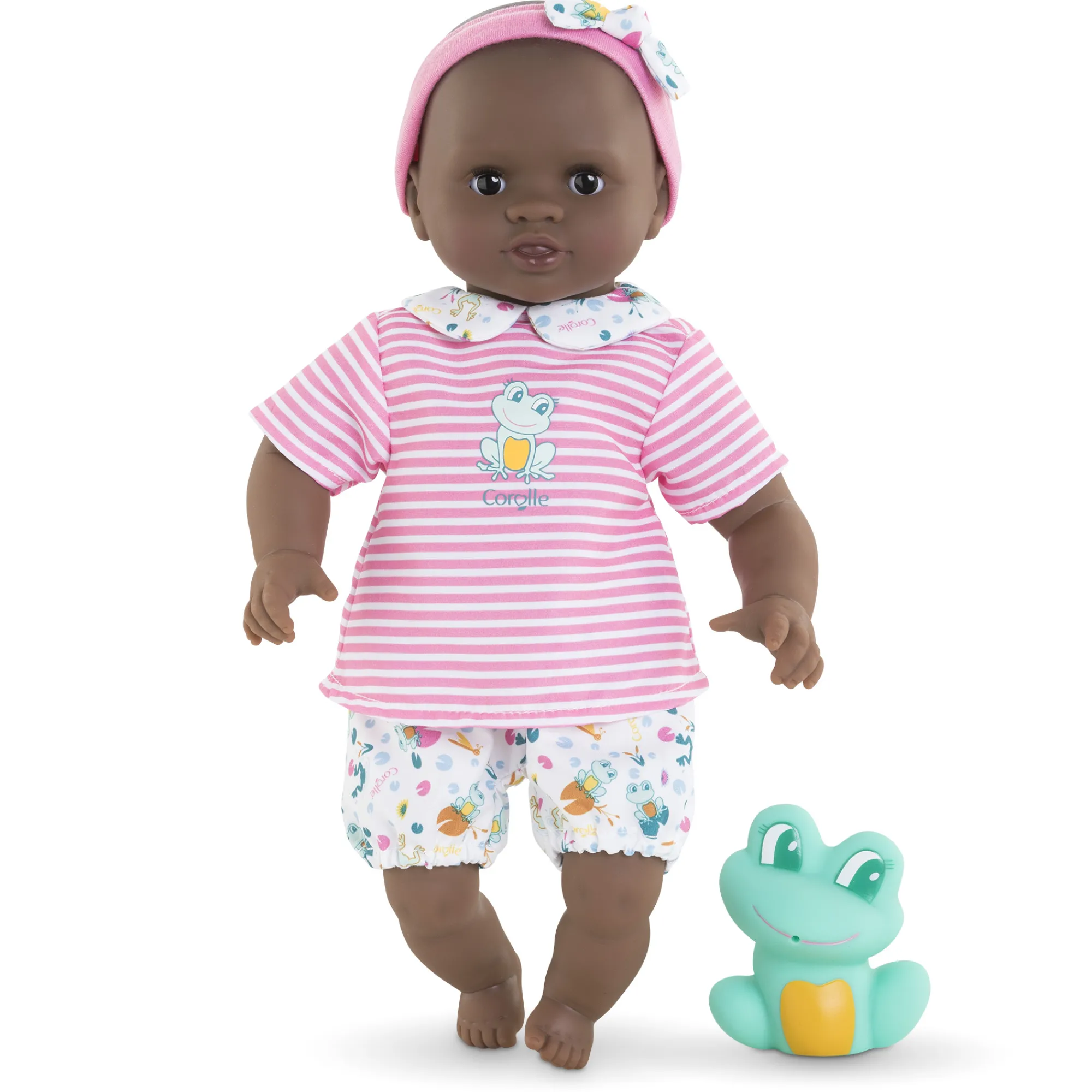 Corolle Poupon Bébé Bain Alyzée - Grenouille