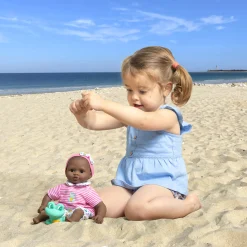 Corolle Poupon Bébé Bain Alyzée - Grenouille