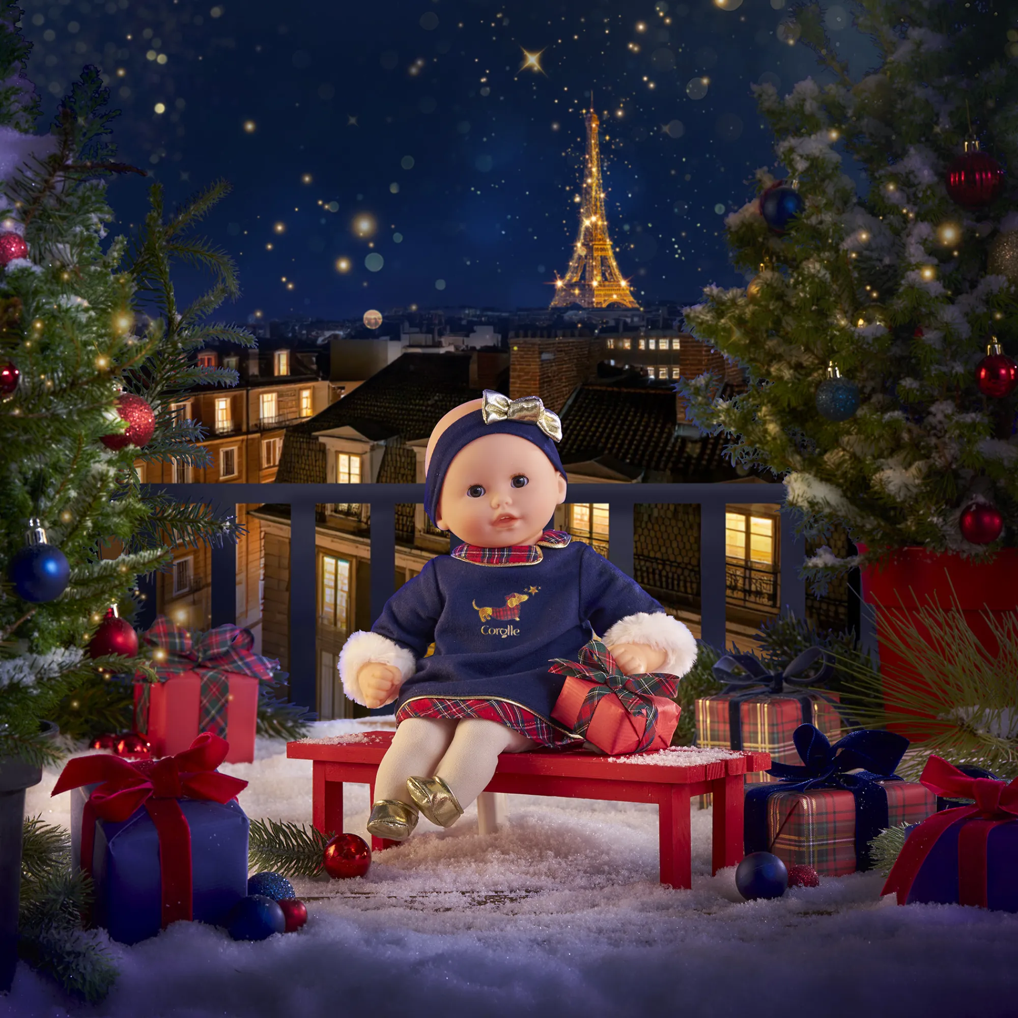 Corolle Poupon Bébé Calin Margaux en Fêtes