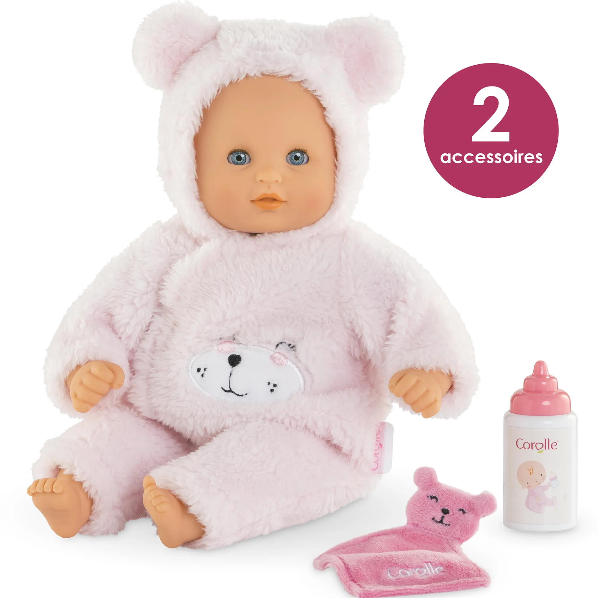 Corolle Poupon Bébé Calin Ourson d'Amour