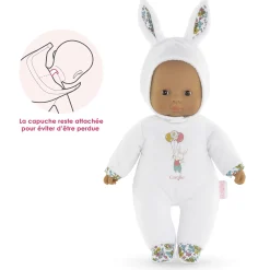 Corolle Poupon Pti'Cœur Lapin Blanc