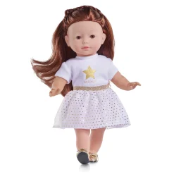 Corolle Prune en T-Shirt & Jupe