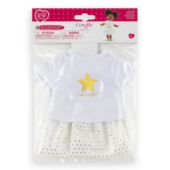 Corolle Prune en T-Shirt & Jupe