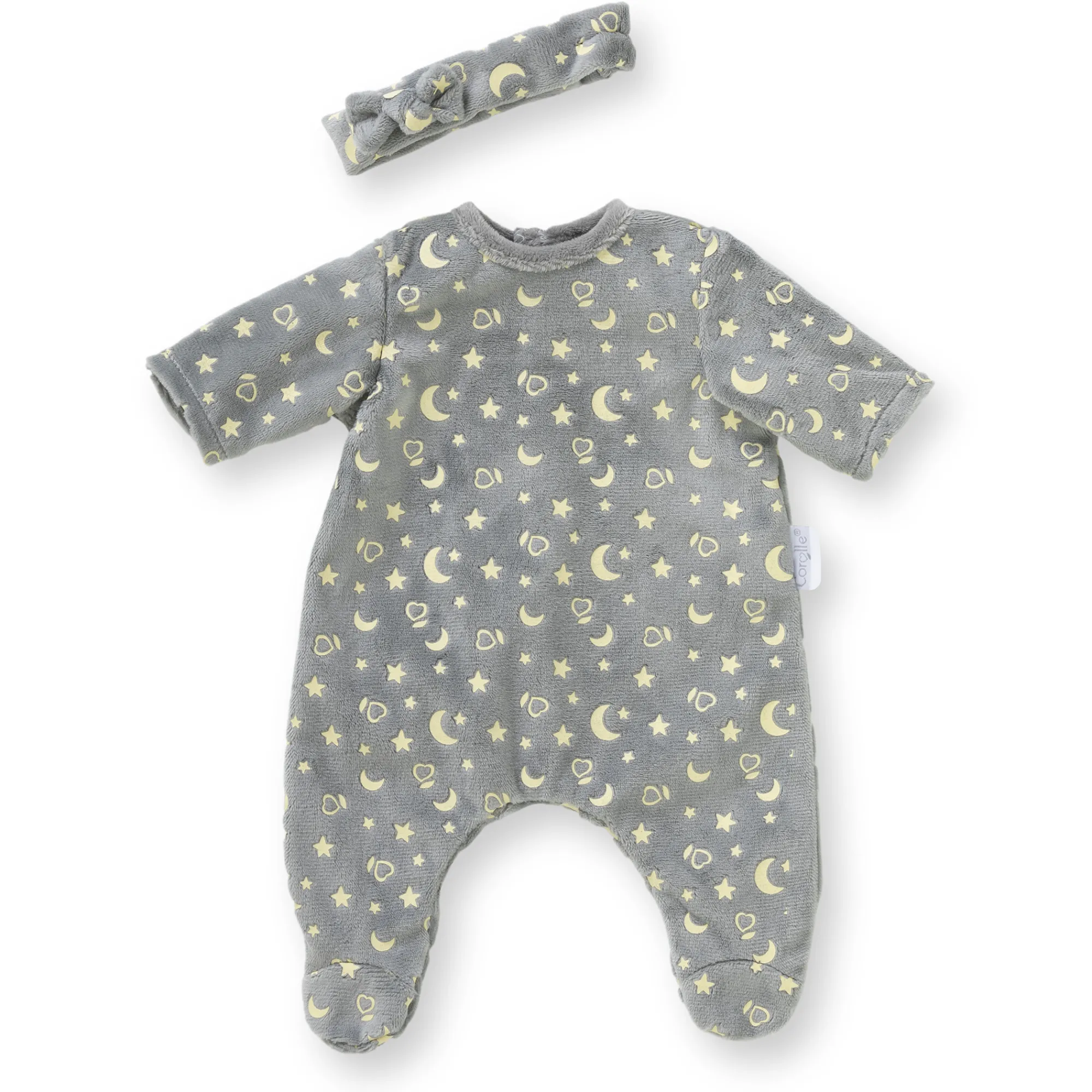 Corolle Pyjama Brille dans la Nuit & Bandeau pour poupon 30 cm
