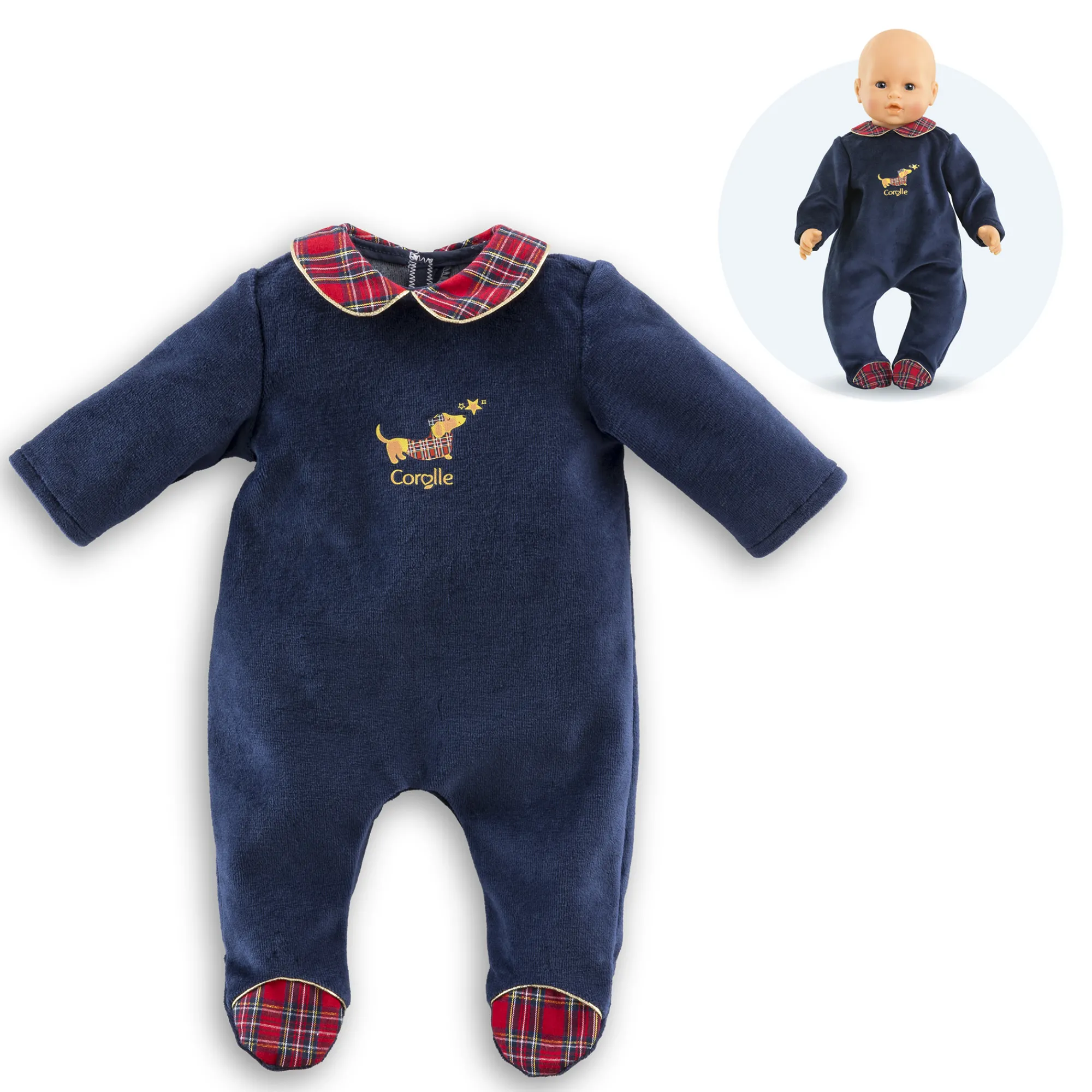 Corolle Pyjama en Fêtes pour poupon 42 cm