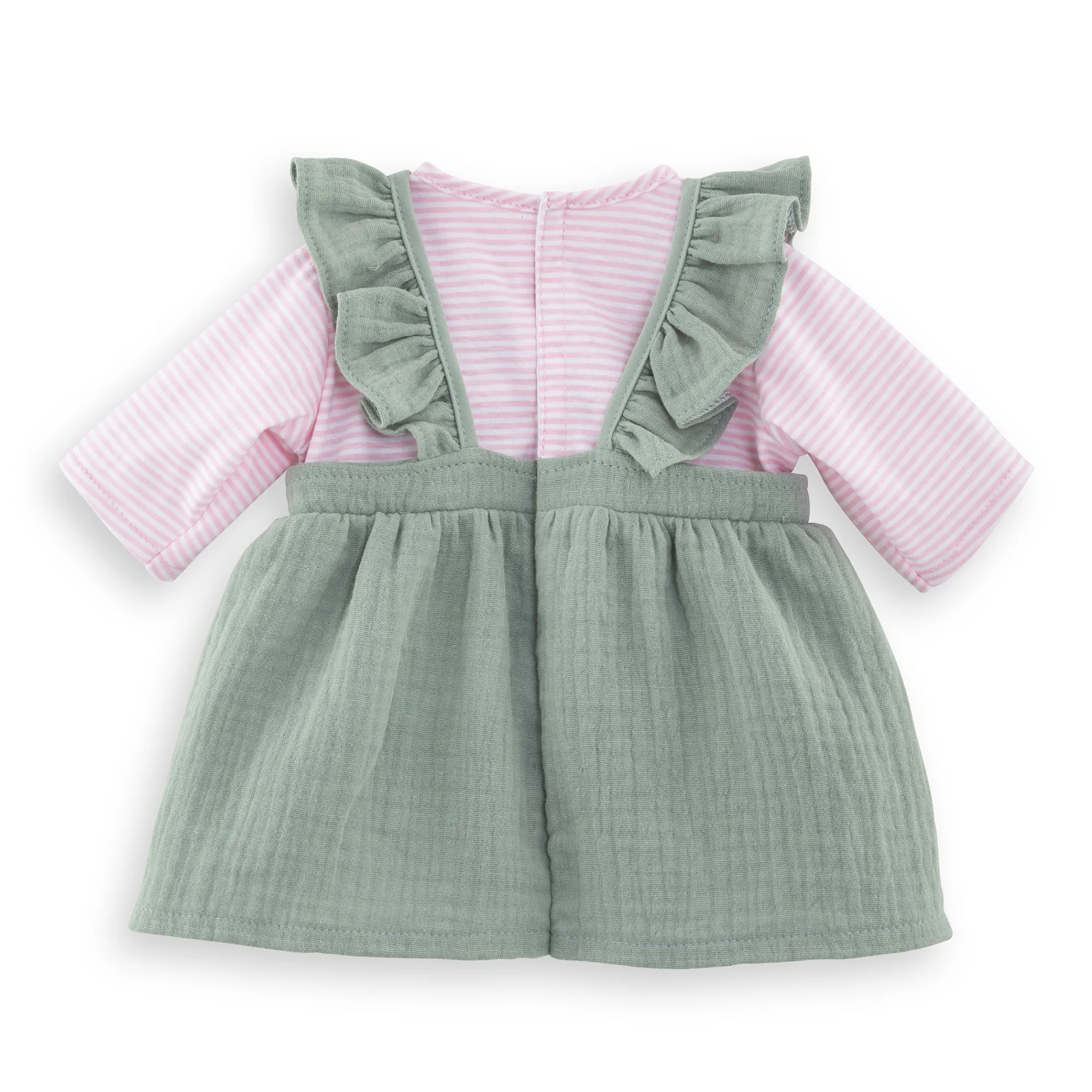 Corolle Robe à Volants & T-Shirt Bords de Loire pour poupon 42 cm