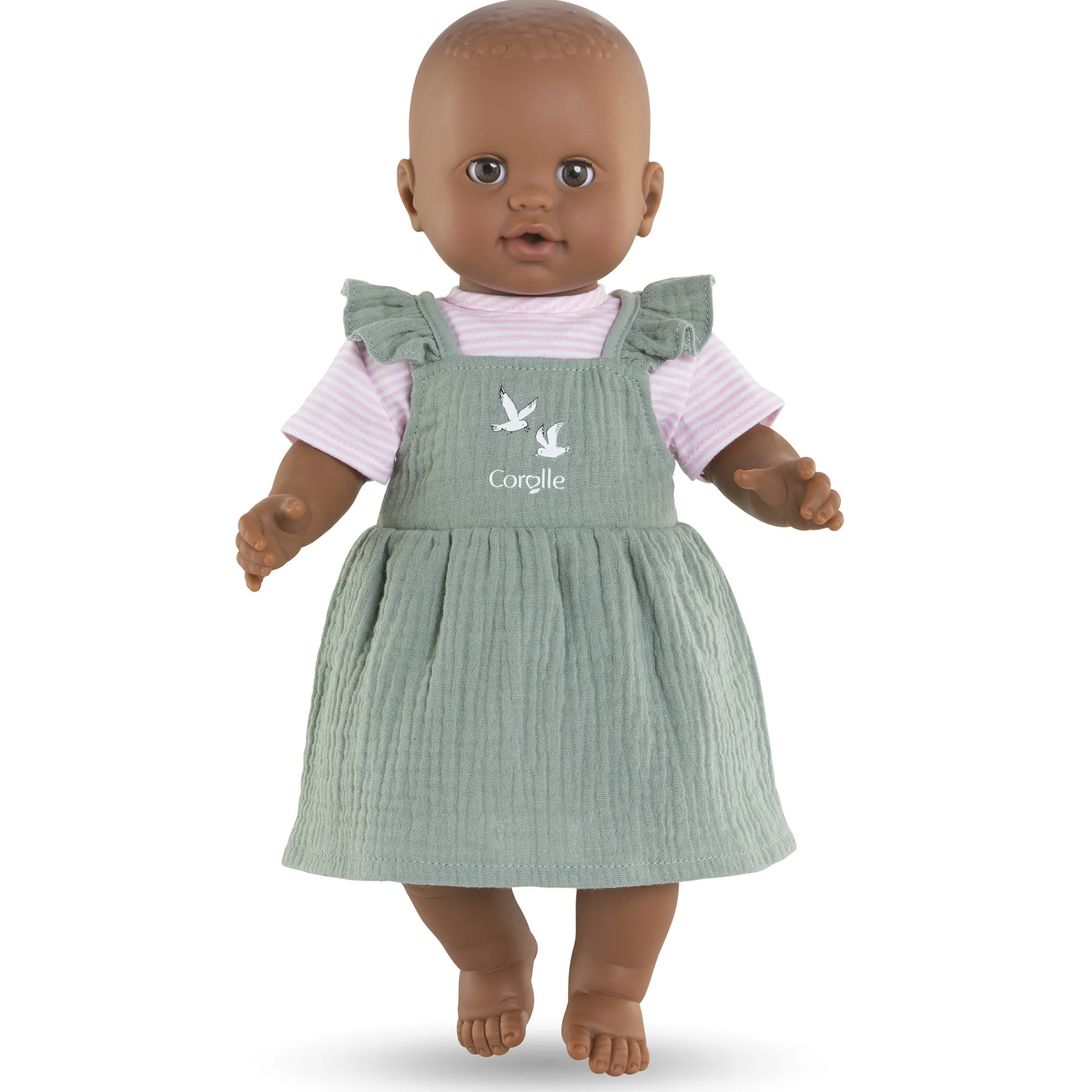 Corolle Robe à volants et T-Shirt Bords de Loire pour poupon 36 cm