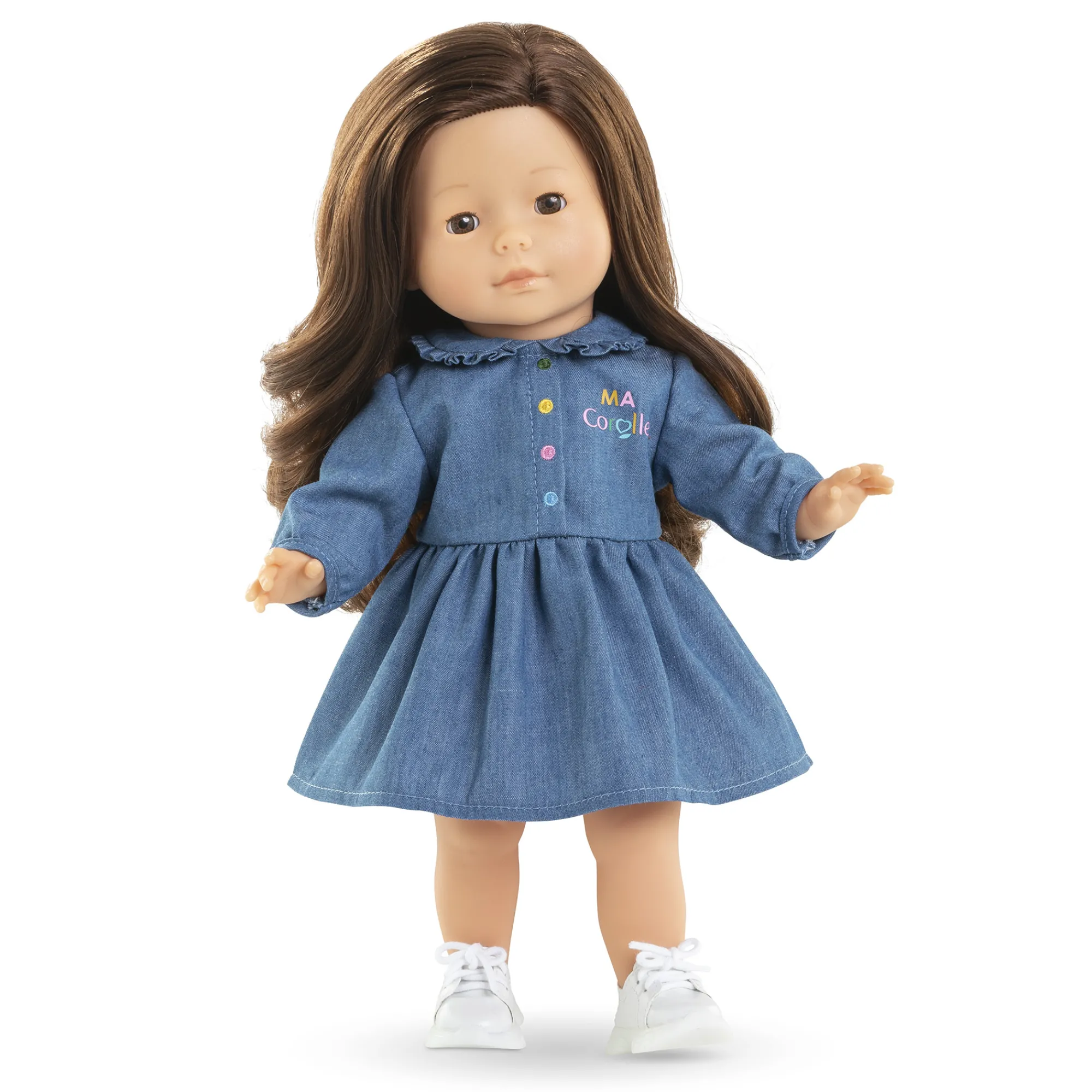 Corolle Robe Denim Manches Longues pour poupée ma