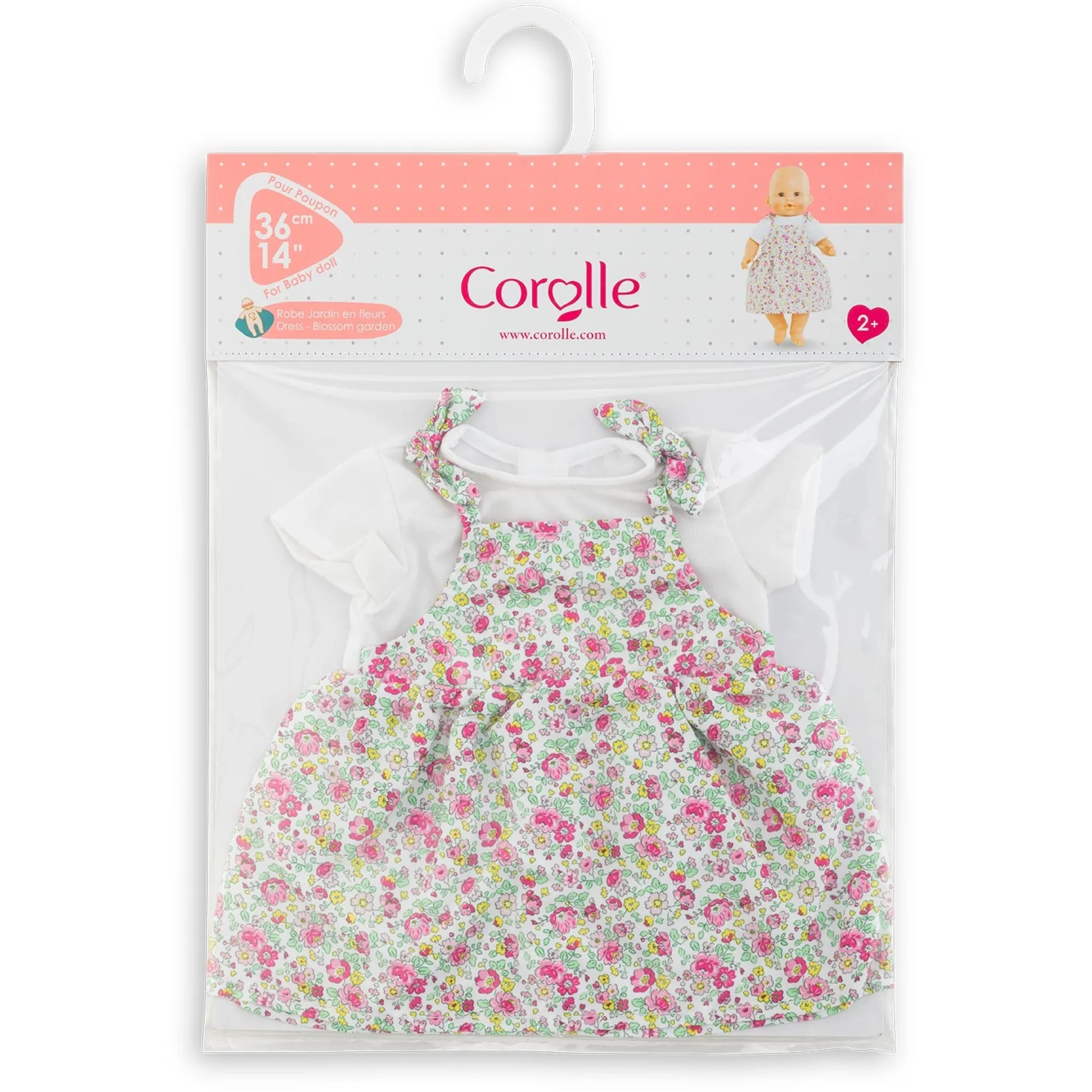 Corolle Robe Jardin en Fleurs pour poupon 36cm