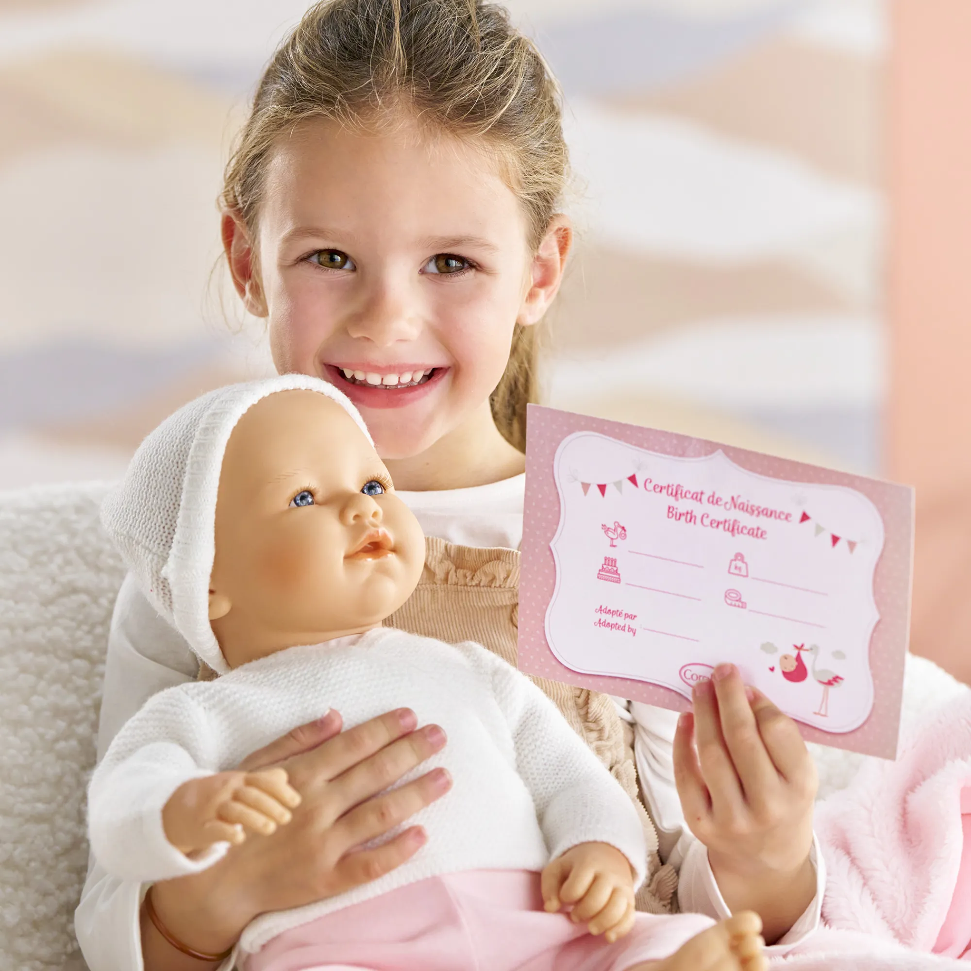 Corolle Rose, mon poupon d'exception