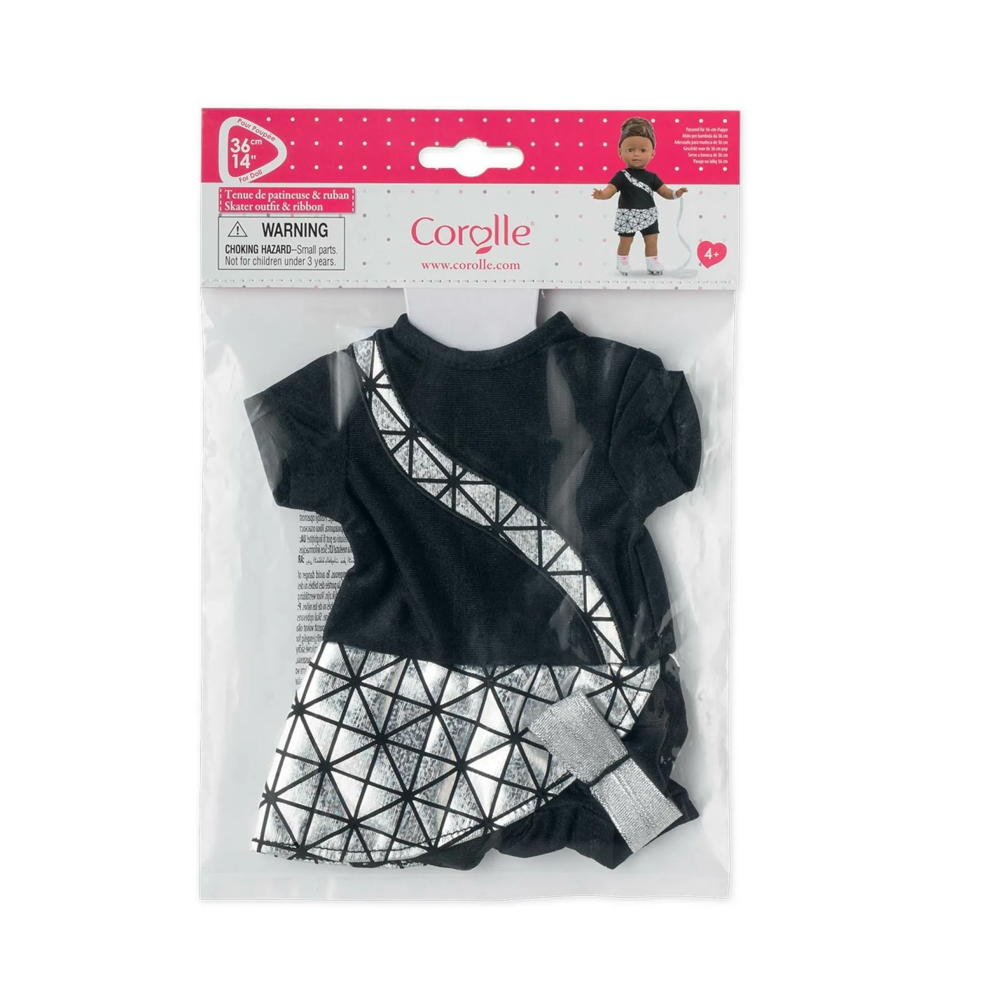 Corolle Tenue de patineuse & ruban pour poupée ma